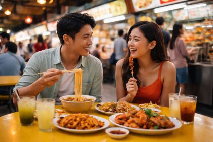 Hawker Date Etiquette in Singapore for First Timers